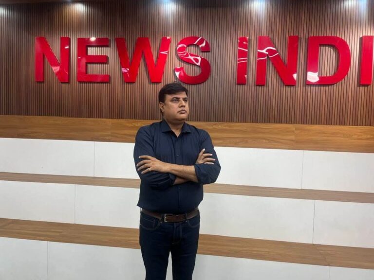 नोएडा से रिलॉन्च हुए न्यूज इंडिया चैनल में वरिष्ठ पत्रकार अरविंद चतुर्वेदी बने एडिटर इन चीफ,चेयरमैन शैलेंद्र शर्मा (शालू पंडित) ने सौंपी जिम्मेदारी