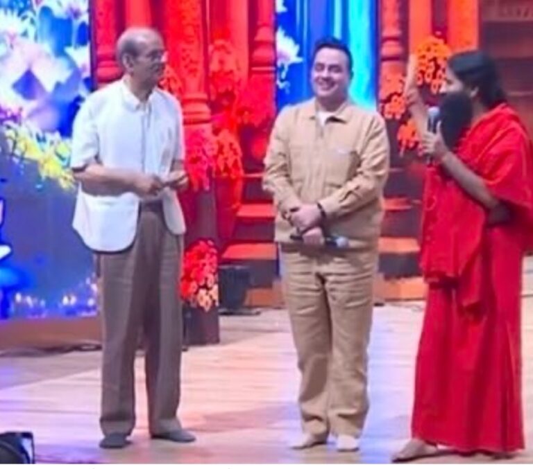 भारत एक्सप्रेस चैनल के सीएमडी उपेंद्र राय ने स्वामी रामदेव के साथ 25 वर्षों का सफर यूं याद किया