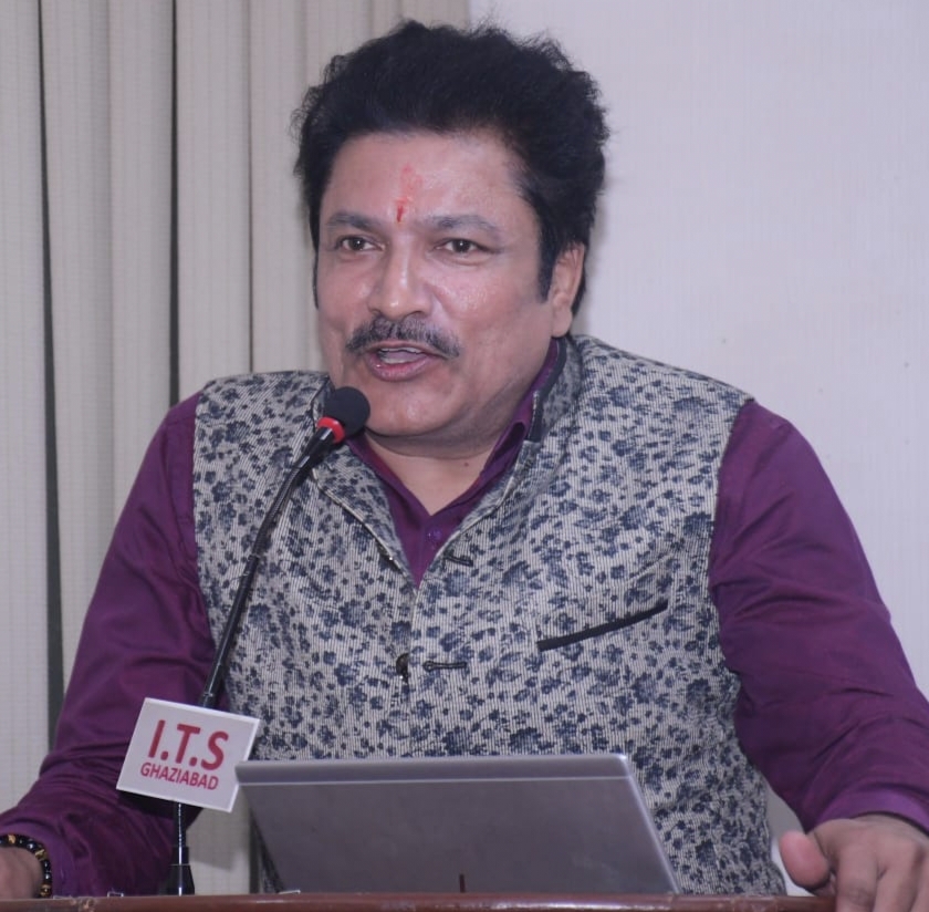 आईटीएस कॉलेज में “न्यूज़ फ्लैश–60 सेकंड्स चैलेंज”,आलोक द्विवेदी (अध्यक्ष,नोएडा मीडिया क्लब) रहे मुख्य अतिथि