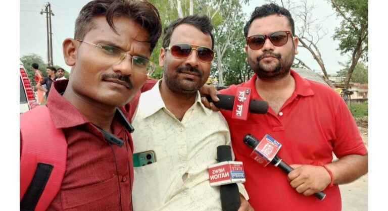 औरैया में वसूली के आरोपी दो टीवी पत्रकारों पर लटकी गिरफ्तारी की तलवार,यूपी पुलिस को तलाश
