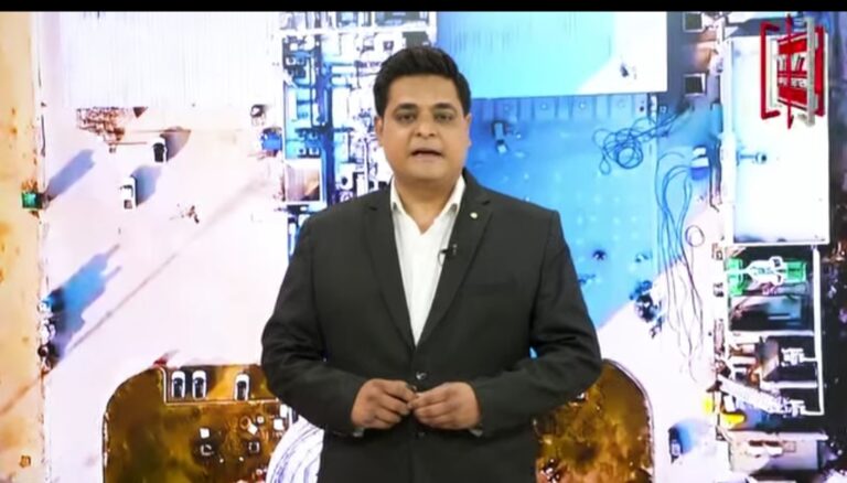 Noida: रिपब्लिक भारत न्यूज चैनल से रिलॉन्च हो रहें TV 7 भारत न्यूज चैनल पहुंचे एंकर आलोक गौर