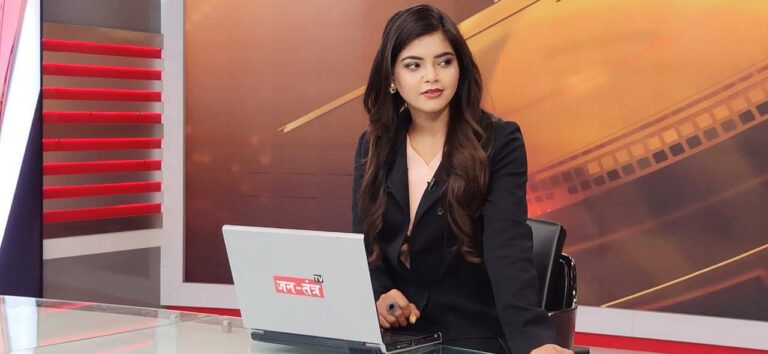 पोल खुली तो ‘तिलमिला’ उठे प्रधान संपादक: जनतंत्र TV के एडिटर-इन-चीफ को महिला एंकर की सीधी चुनौती