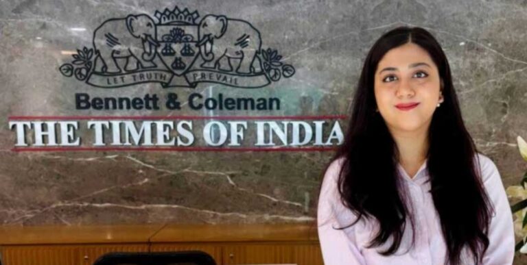 प्रतिष्ठा बगाई की ‘द इकोनॉमिक टाइम्स’ में वापसी,सीनियर कॉरेस्पोंडेंट के रूप में शुरू की नई पारी