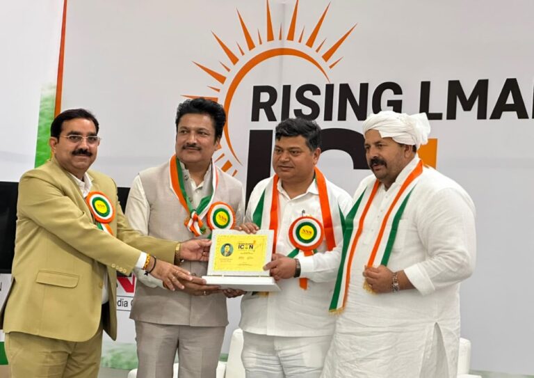 नोएडा मीडिया क्लब के अध्यक्ष आलोक द्विवेदी ‘राइजिंग भारत आइकन अवॉर्ड 2026’ से सम्मानित
