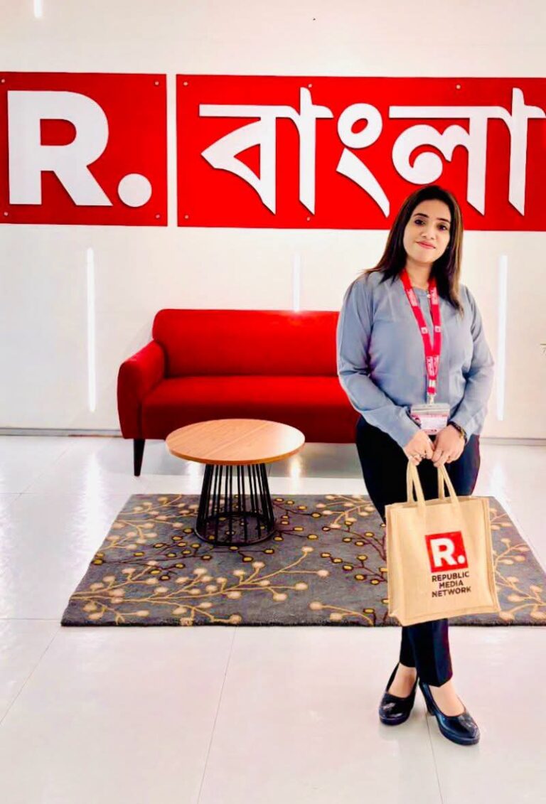 सोनिया भट्टाचार्य की ‘रिपब्लिक बांग्ला’ न्यूज चैनल में एंट्री